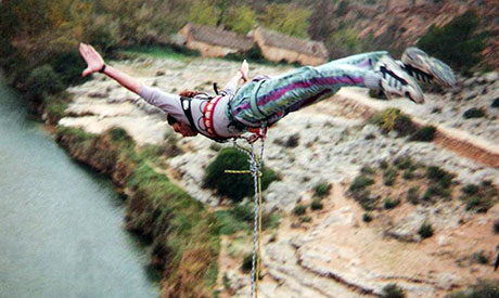 Time for that bungee jump you always said you'd do one day!
