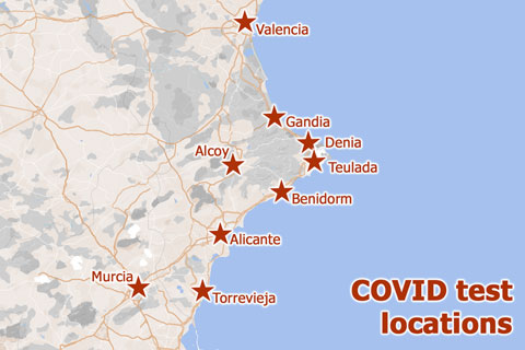 Spain COVID tests