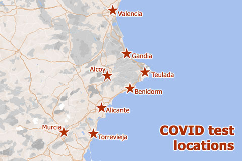Spain COVID tests