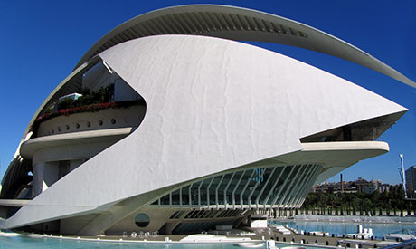 Valencia, Spain - Palau de les Arts Opera House