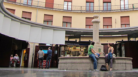 Valencia Spain Plaza Redonda