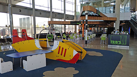 Airport play area
