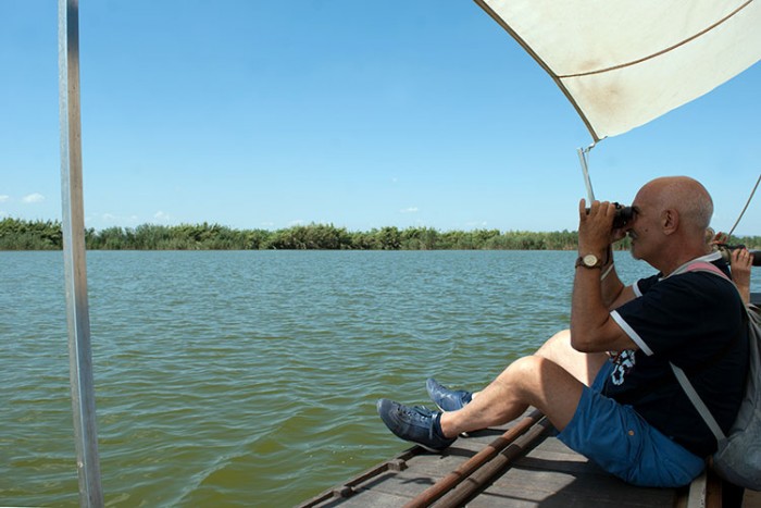 ></center></p><ul><li>Description & Reviews</li><li>Prices & Details</li></ul><p>Discover the beauty of Albufera lake on one of our private boat charters for 2 to 32 people, suitable for couples looking for a romantic trip or groups looking to enjoy Valencia's hidden nature and history.</p><p>See traditional thatched cottages, rice paddies and add an optional meal with delicious local cuisine.</p><p>The boats depart from the village of El Palmar,  an oasis of peace and tranquillity where time stands still, just a 20-30 minute drive from Valencia city centre.</p><p>As you explore by boat and you'll learn how fishermen and rice growers have traditionally worked Albufera lake's beautiful waters.</p><p>With its wealth of migratory birds and rich variety of flora and fauna, you will certainly have plenty of photo opportunities as you cover a 5-mile (8.5 km) expanse of this stunning waterway.</p><p>You also have the option to visit a barraca; a traditional high-peaked thatched fisher or farmer’s cottage, with a design that dates back hundreds of years.</p><p>Few of these dwellings remain and it is fascinating to learn about these curious constructions and their traditional inhabitants, and hold discover traditional tools and methods involved in fishing and rice cultivation on and around the lake.</p><p>To top off your visit, add lunch or dinner after your boat trip  in one of the best local restaurants selected especially for you. You'll enjoy starters to share, an unbelievably authentic Valencia rice dish, dessert, water and wine. A wonderful dining experience within a stone's through of the lake's shore.</p><p>Our packages can include transport from anywhere in Valenca city centre or the marina/beach areas. Or, if you have your own car, you can drive there yourself.</p><h2>Customer Reviews</h2><blockquote>★ ★ ★ ★ ★ 